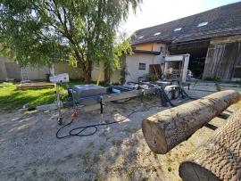 Sega a nastro per tronchi TP-600 mobilní , | Attrezzi di segheria | Macchinari per la lavorazione del legno | Drekos Made s.r.o