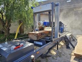 Sega a nastro per tronchi TP-600 mobilní , | Attrezzi di segheria | Macchinari per la lavorazione del legno | Drekos Made s.r.o