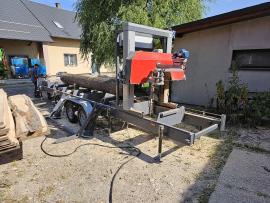 Sega a nastro per tronchi TP-600 mobilní , | Attrezzi di segheria | Macchinari per la lavorazione del legno | Drekos Made s.r.o