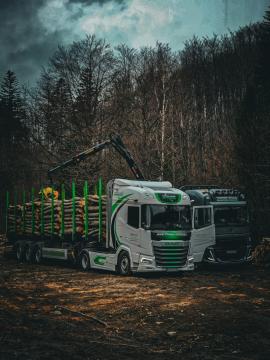 Semirimorchio con stanti - Trasporto e carico
