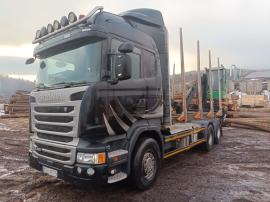 Automobile per trasportare il legname Scania R450 | Dispositivi di trasporto e di manipolazione | Macchinari per la lavorazione del legno | Tartak Drewbud