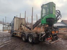 Automobile per trasportare il legname Scania R450 | Dispositivi di trasporto e di manipolazione | Macchinari per la lavorazione del legno | Tartak Drewbud
