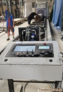 Sega circolare bilama angolare Dekos made s.r.o. PP-550 |  Attrezzi di segheria | Macchinari per la lavorazione del legno | Drekos Made s.r.o