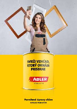ADLER Povrchová úprava okien pre výrobcov