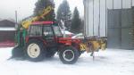 Gru a cavo LARIX 550 s traktorem 7745 |  Attrezzi per lavorare il legno | Macchinari per la lavorazione del legno | Vlastimil Chrudina