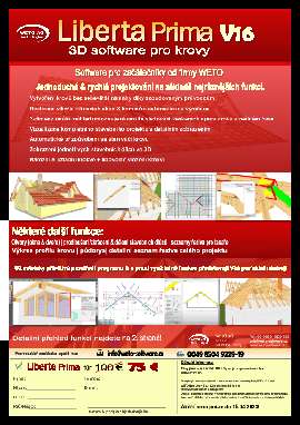Costruzioni di legno LIBERTA PRIMA na rovy |  Software | WETO AG