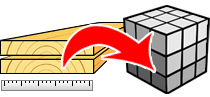 Calcolatore Tranciati → Volume