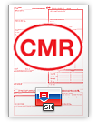 Bolla di trasporto internazionale CMR (english & slovenčina)